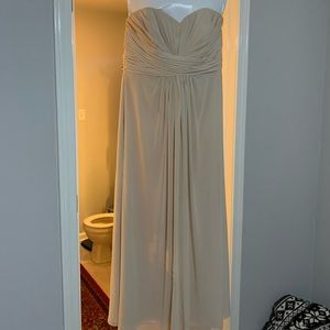 Bridesmaid dress - neutral - worn once